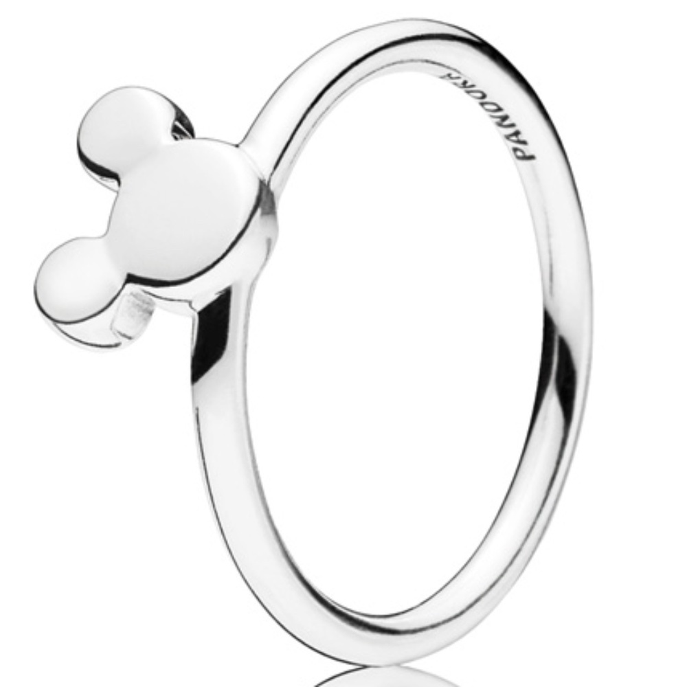 Pandora Disney Mickey 925 Sterling Silver Ring - Excellent Condition!
